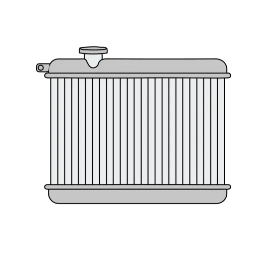 radiator kosong